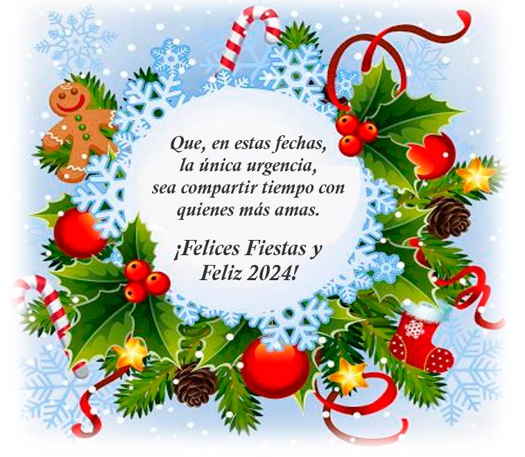 Asesoría Fiscal Centrum, en Carabanchel les desea unas Felices Fiestas y un Próspero 2024