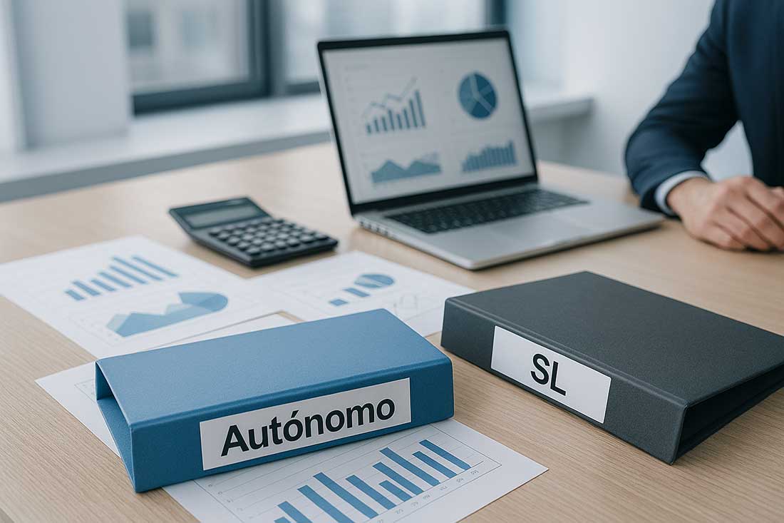 Autónomo o SL: ¿qué opción es mejor para ti?